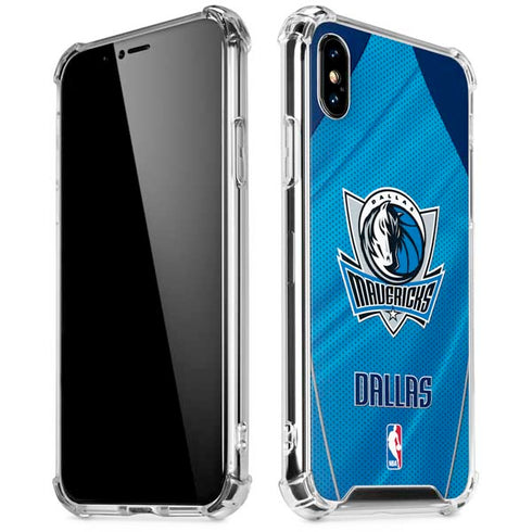NBA Dallas Mavericks Jersey iPhone XS Max Clear Case